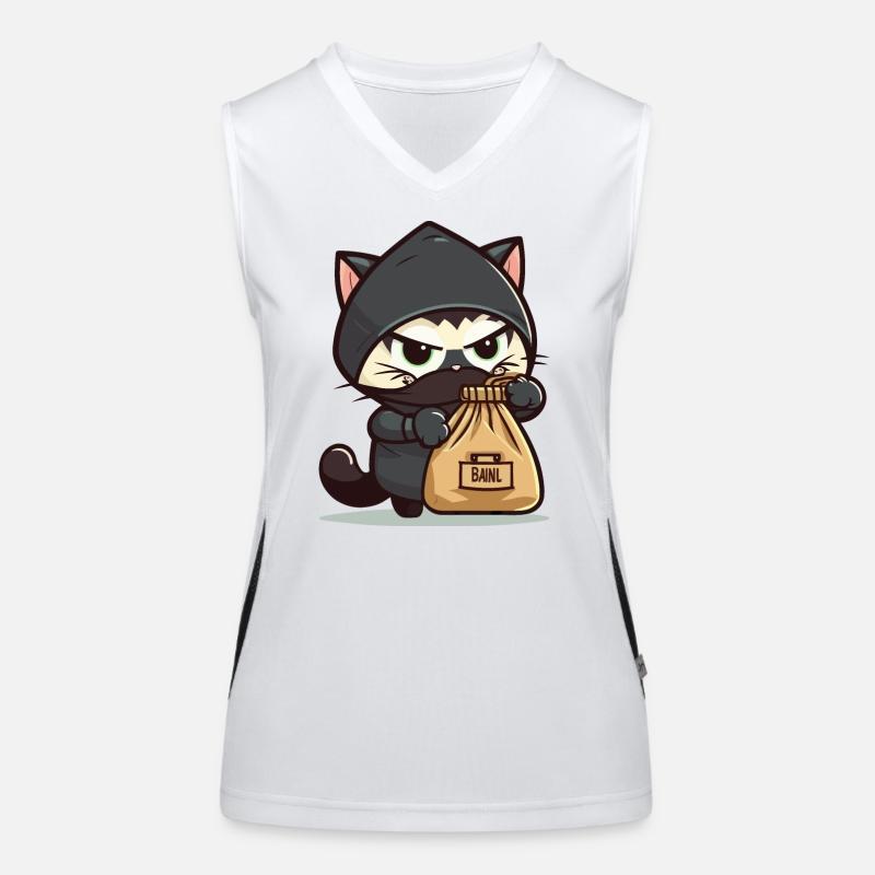Raffiniert hinterhältig Funktionelles Kontrast-Tank Top für Frauen