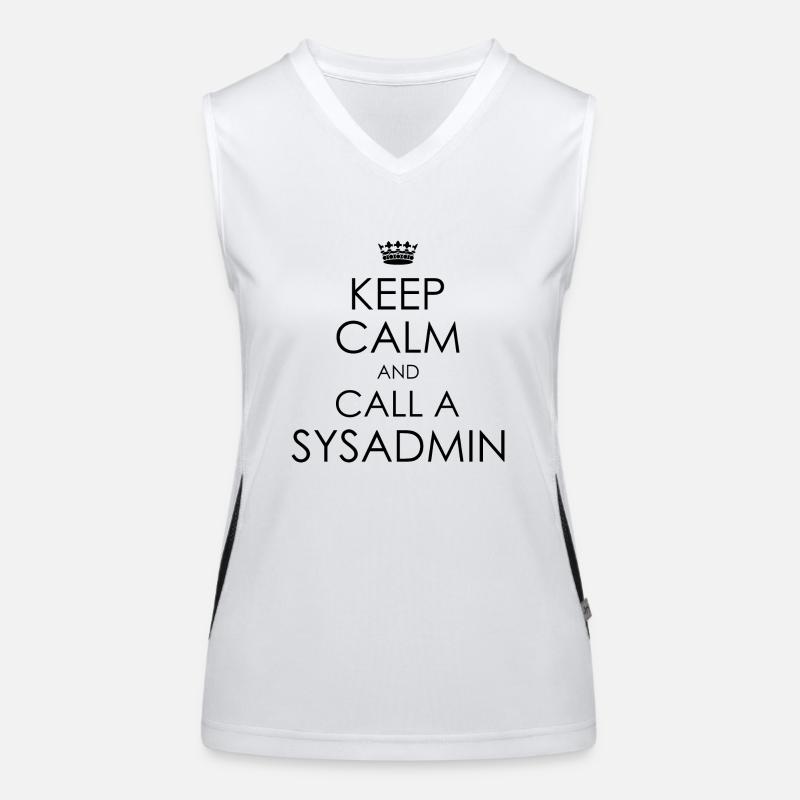 call sysadmin Women's Functional Contrast Tank Top