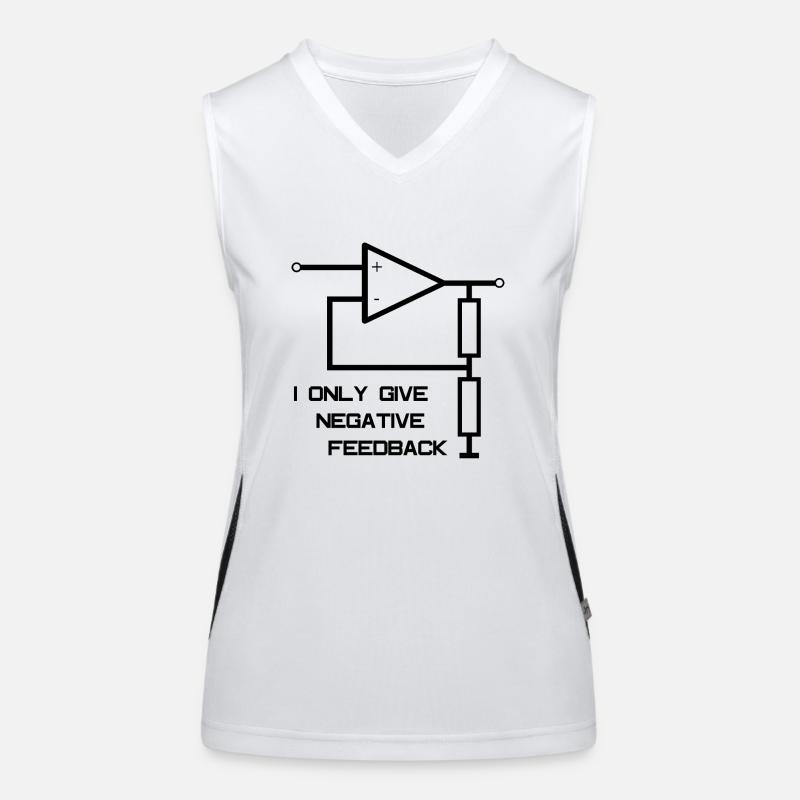 Operational Amplifier Electrical Engineering Women's Functional Contrast Tank Top