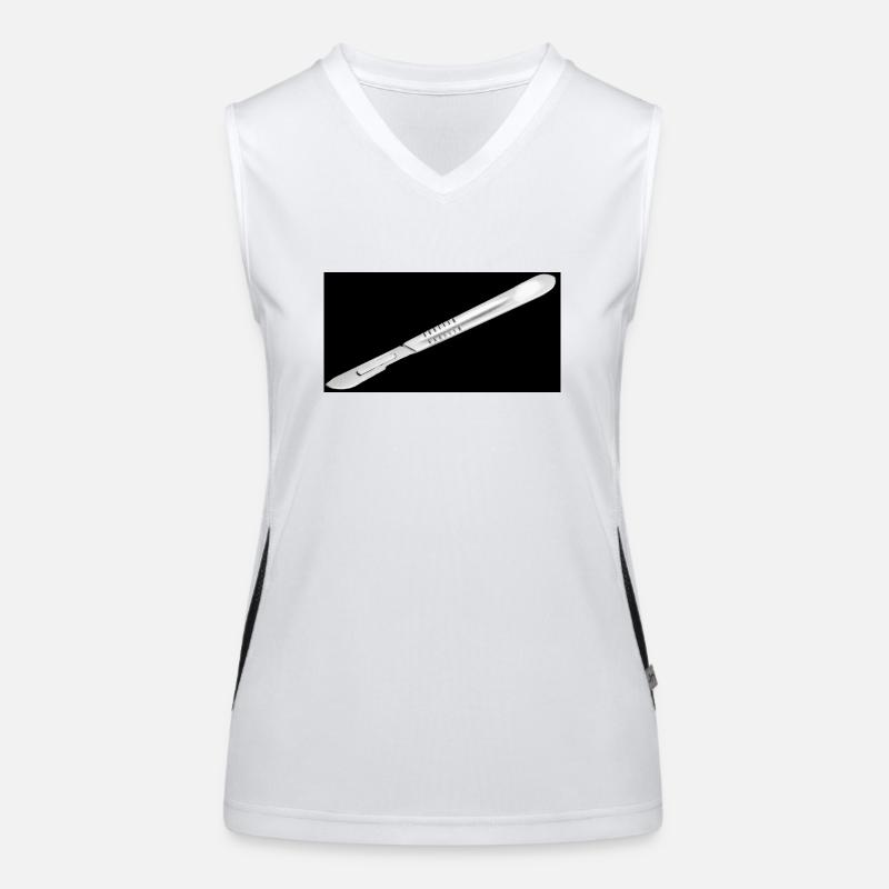 Lanzette Funktionelles Kontrast-Tank Top für Frauen