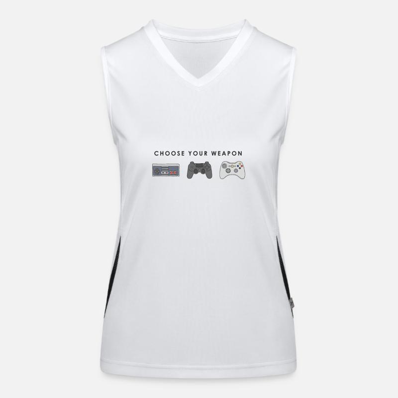 Classic Game Funktionelles Kontrast-Tank Top für Frauen
