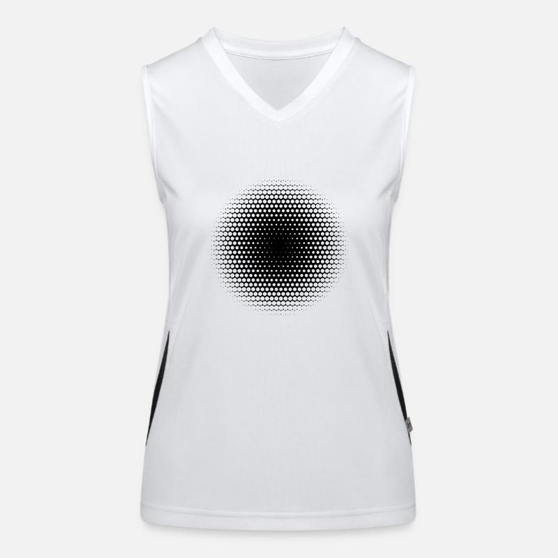 Geometric shape Women's Functional Contrast Tank Top