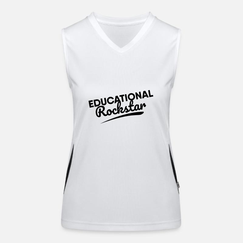 teacher Women's Functional Contrast Tank Top