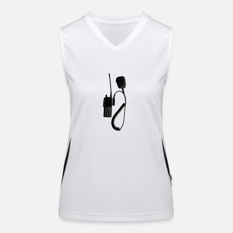 radio set Women's Functional Contrast Tank Top