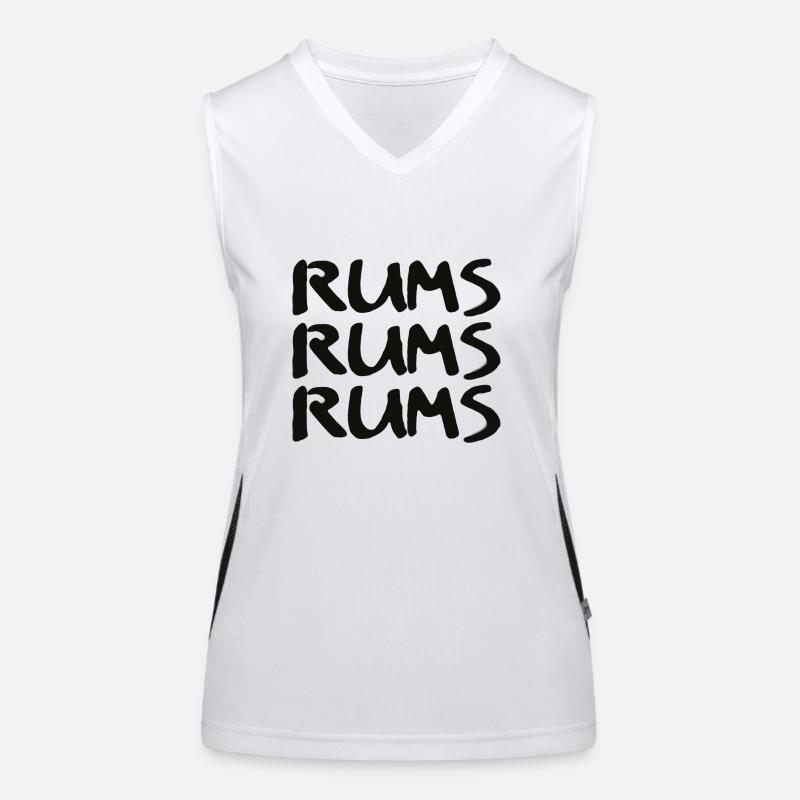 Rhums Rhums Débardeur respirant contrasté Femme