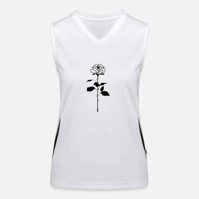rose Women's Functional Contrast Tank Top