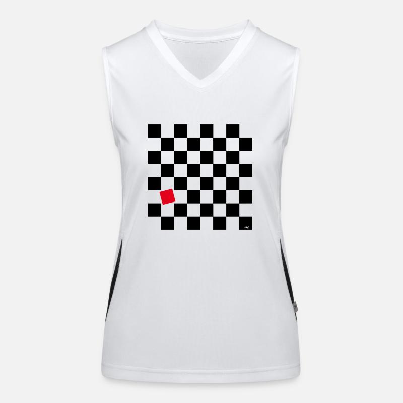 SKA RED Débardeur respirant contrasté Femme