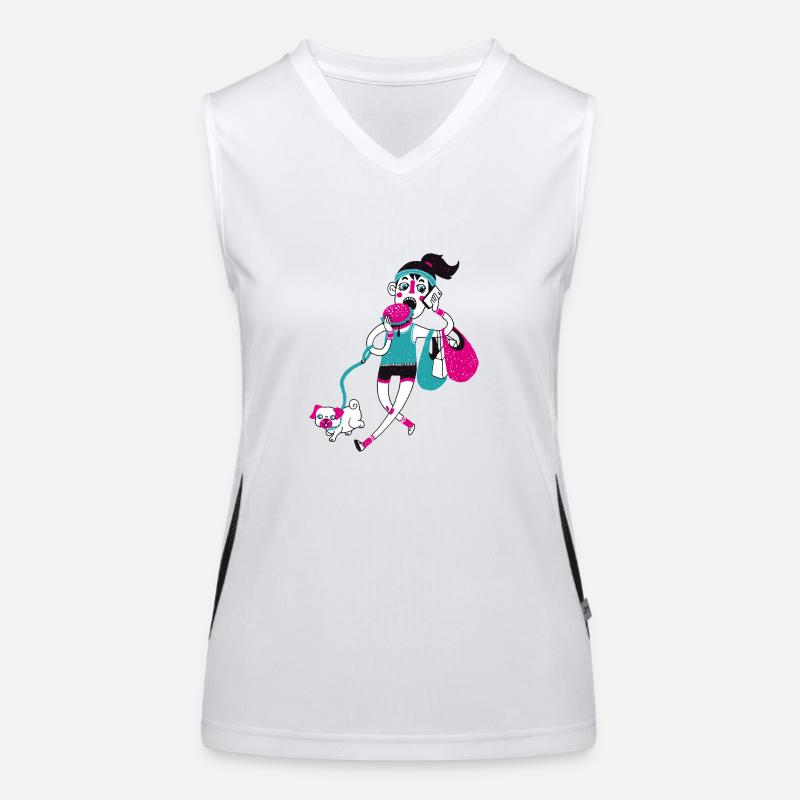 Multitasking Women's Functional Contrast Tank Top