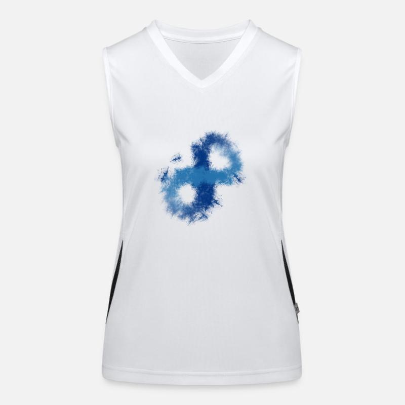 Infinity splash Women's Functional Contrast Tank Top