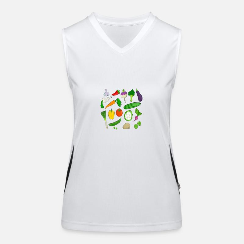 vegetables Women's Functional Contrast Tank Top