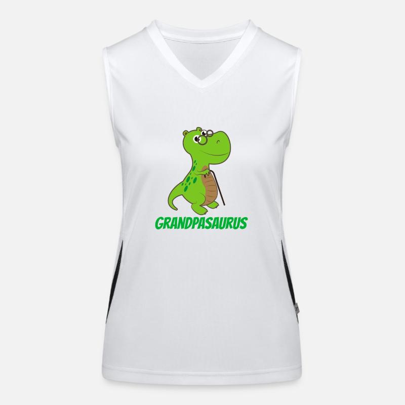 Opasaurus - Geschenkidee Funktionelles Kontrast-Tank Top für Frauen