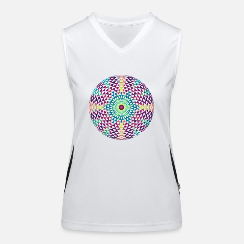 Mandala Women's Functional Contrast Tank Top