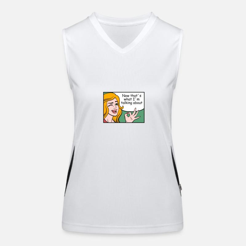 That's what I'm talking about! Women's Functional Contrast Tank Top