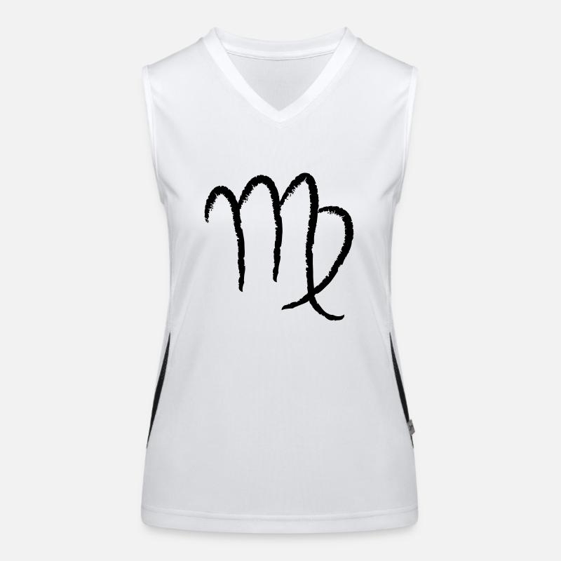 Sternzeichen Jungfrau - Virgo Funktionelles Kontrast-Tank Top für Frauen
