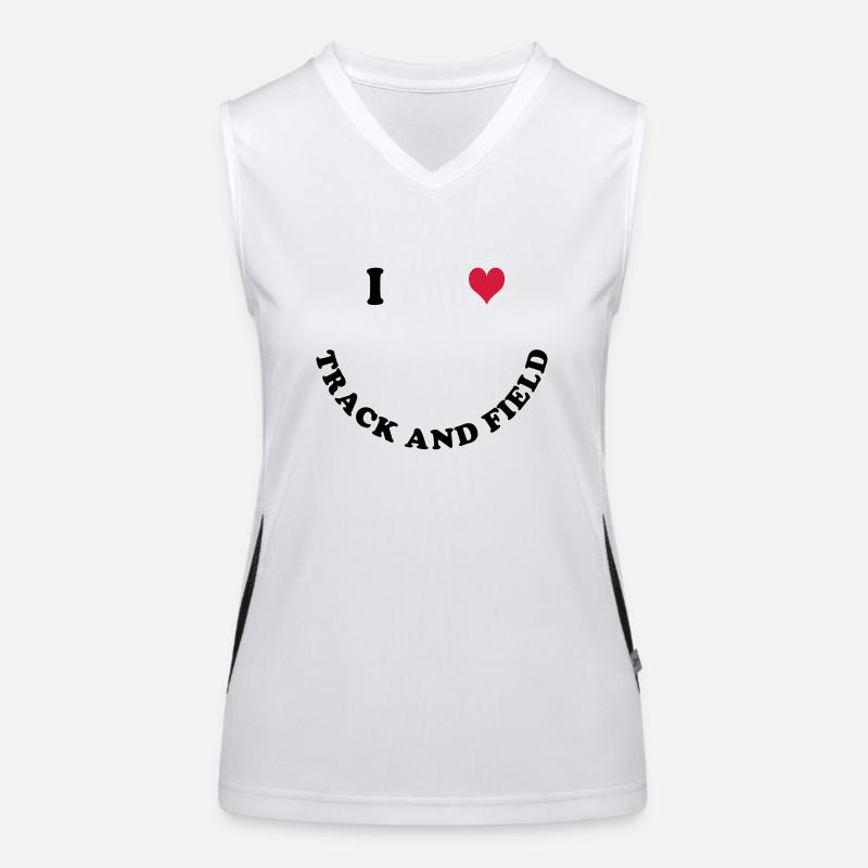 Athlétisme Débardeur respirant contrasté Femme