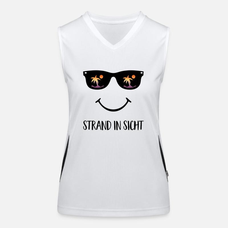 Beach Women's Functional Contrast Tank Top