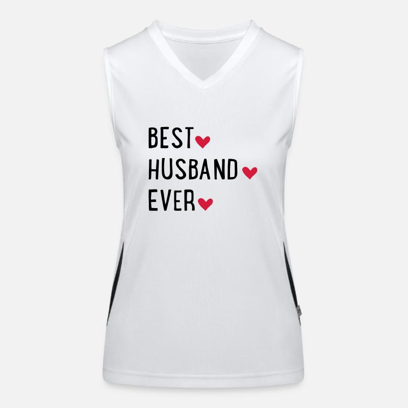 Ehemann Funktionelles Kontrast-Tank Top für Frauen