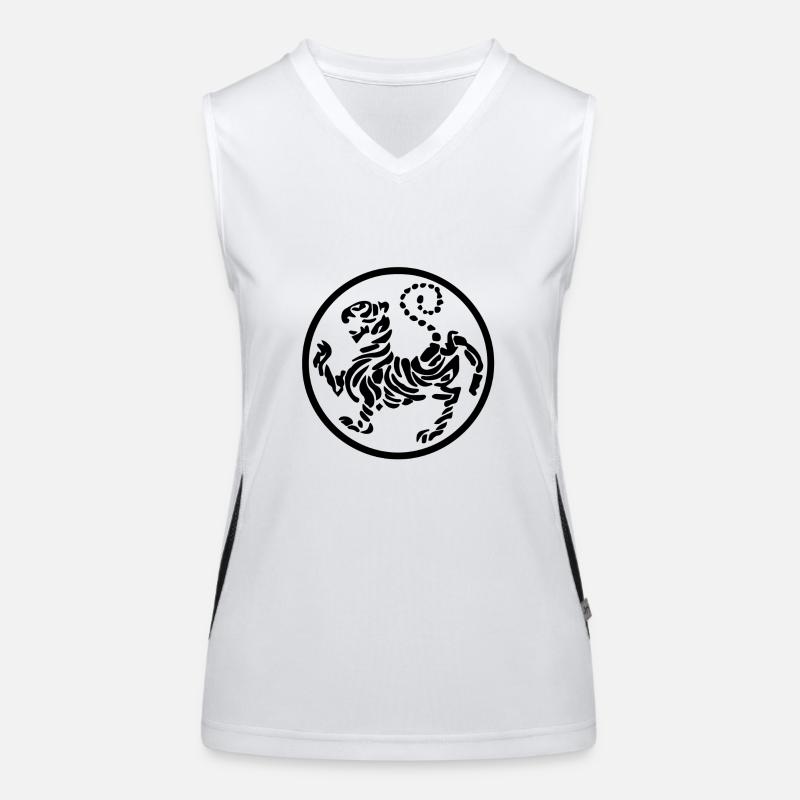karate Women's Functional Contrast Tank Top