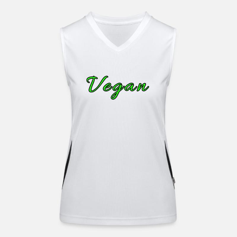 Vegan Funktionelles Kontrast-Tank Top für Frauen