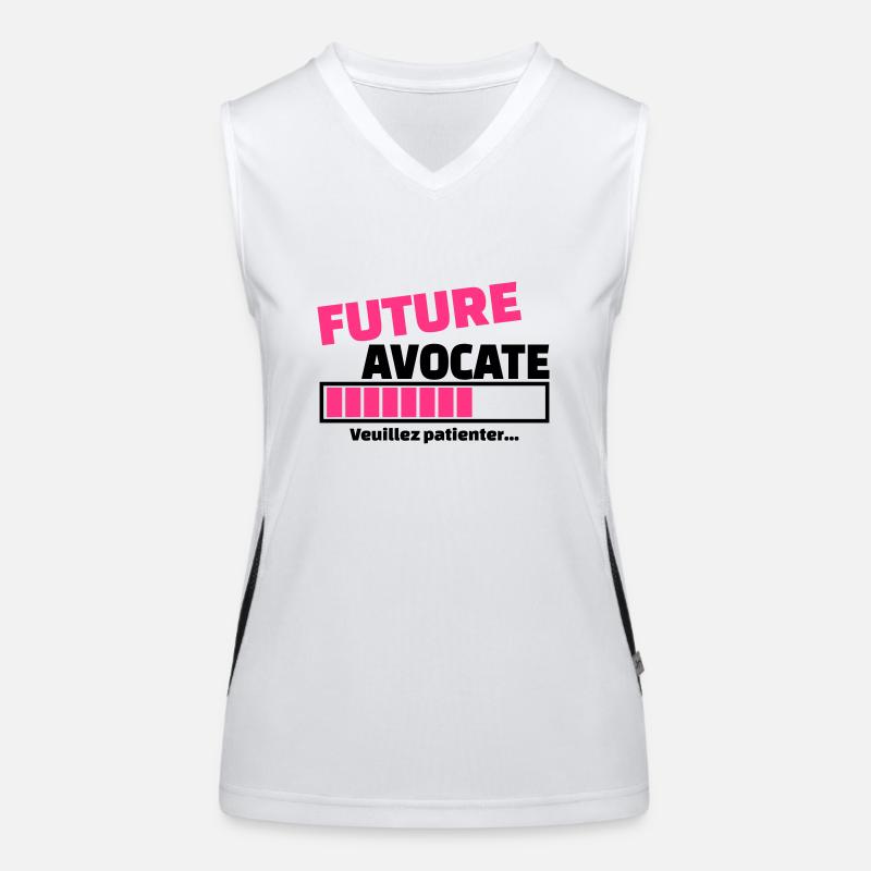 future avocate Débardeur respirant contrasté Femme