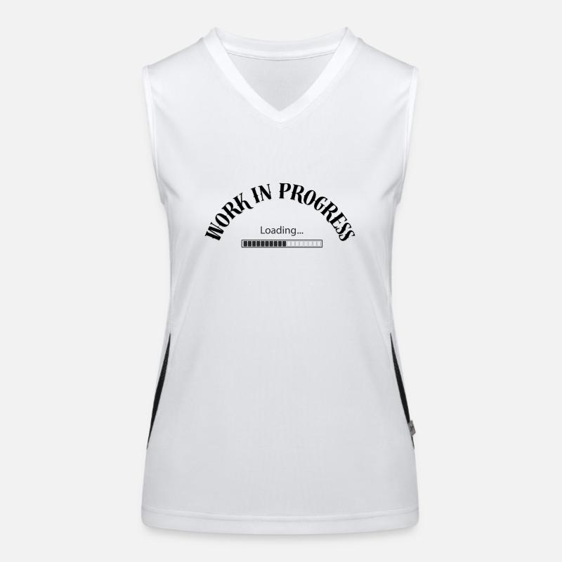 Work in progress Débardeur respirant contrasté Femme