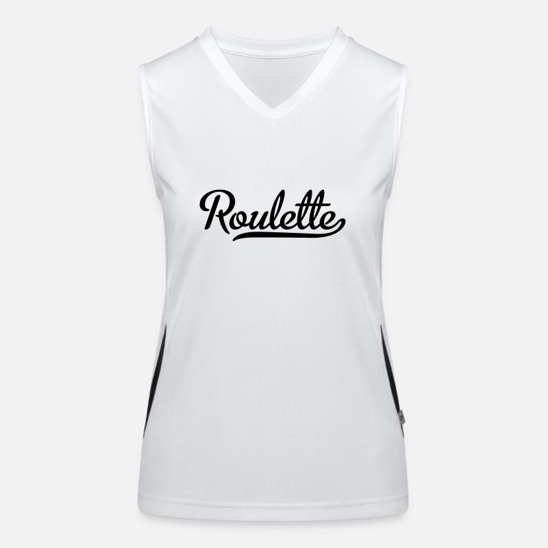 roulette Débardeur respirant contrasté Femme