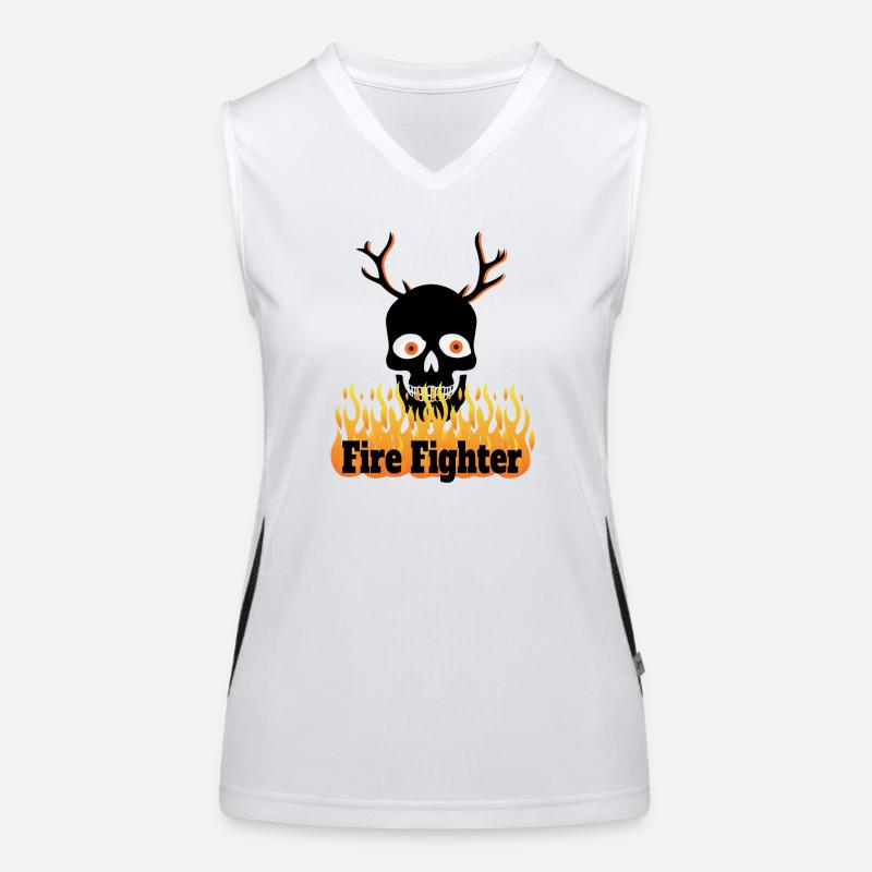 Fire Fighter Women's Functional Contrast Tank Top