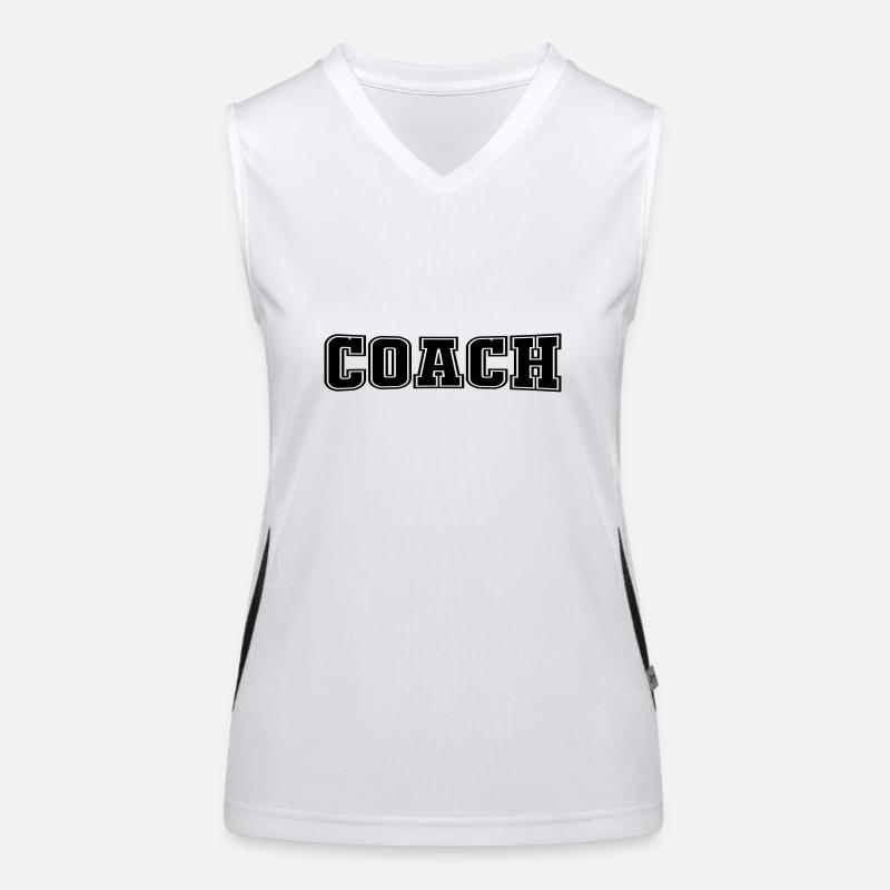 coaching Débardeur respirant contrasté Femme