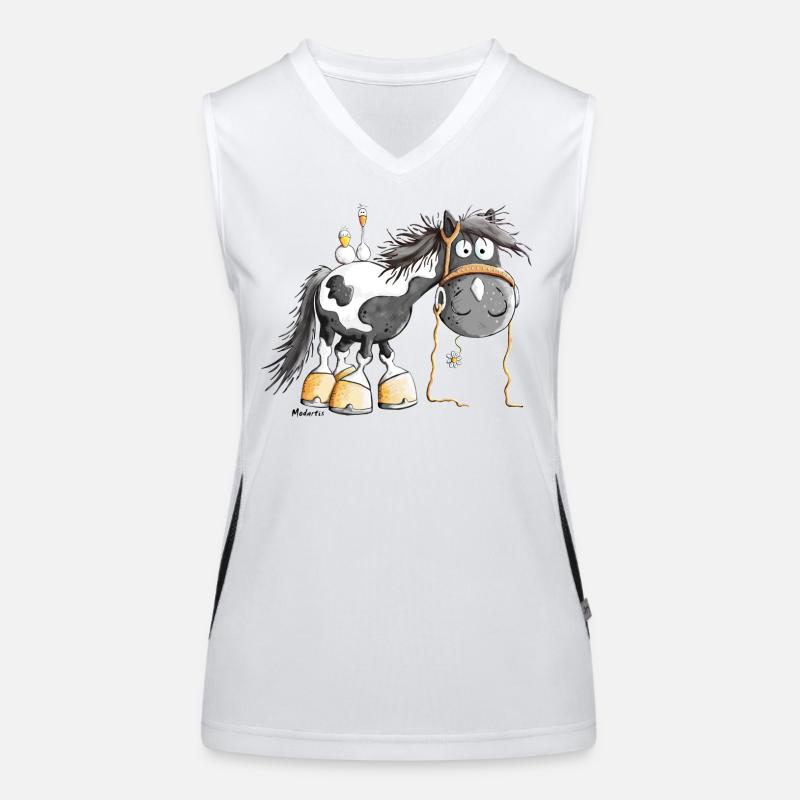 Schecki Schecke Funktionelles Kontrast-Tank Top für Frauen