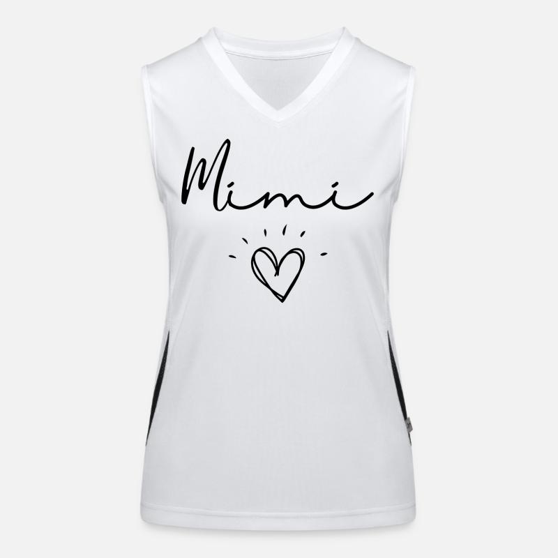 Mimi. mimi gift Women's Functional Contrast Tank Top