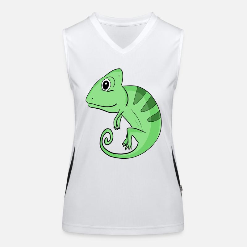 Caméléon Débardeur respirant contrasté Femme