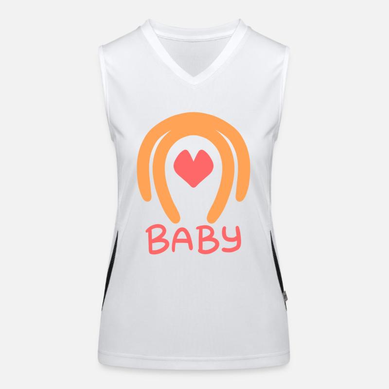Bébé Débardeur respirant contrasté Femme
