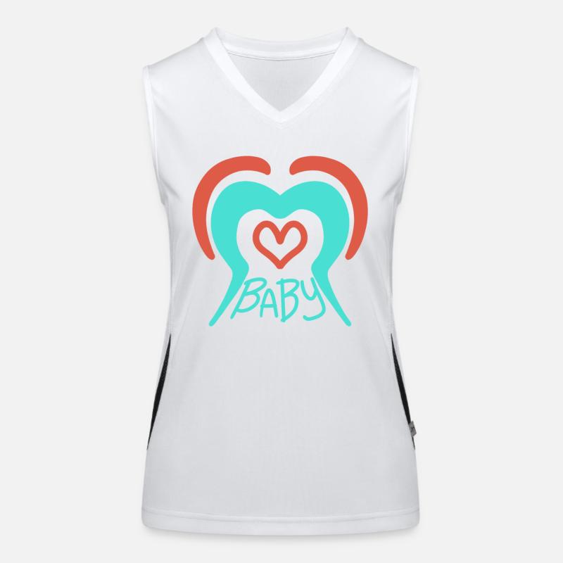 Bébé Débardeur respirant contrasté Femme