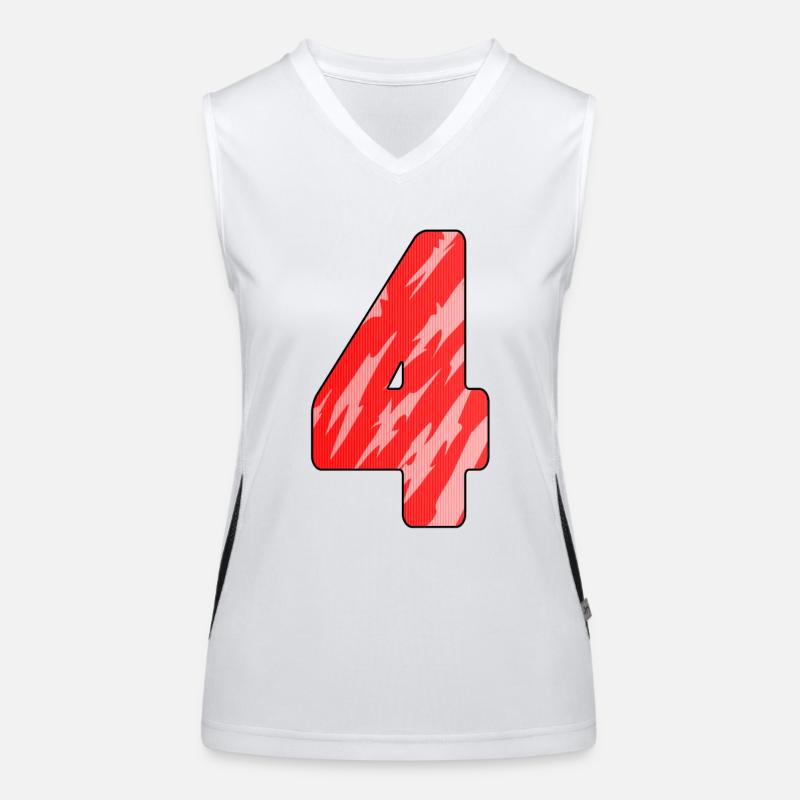 4 Funktionelles Kontrast-Tank Top für Frauen