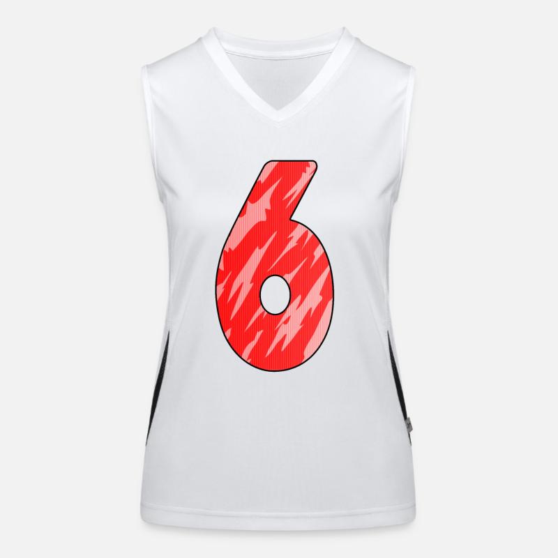 Numéro 6 - 6 ans Débardeur respirant contrasté Femme