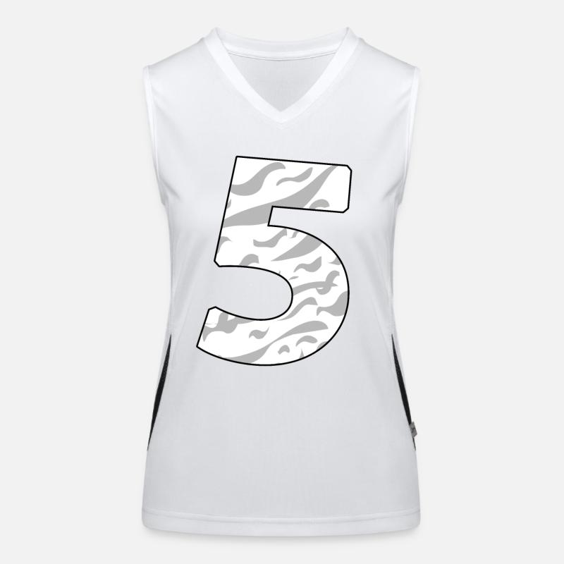 5 Débardeur respirant contrasté Femme