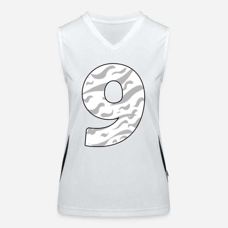 NEUN - 9 Funktionelles Kontrast-Tank Top für Frauen