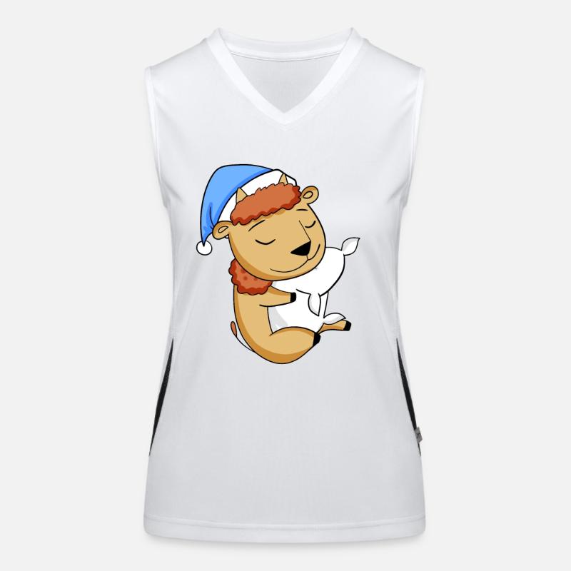 Bison Débardeur respirant contrasté Femme