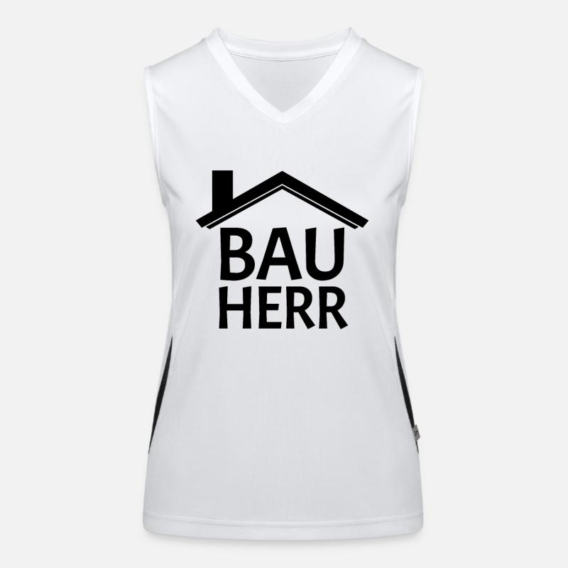 Bauherr Funktionelles Kontrast-Tank Top für Frauen