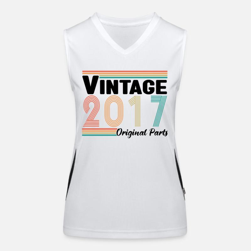 2017 Vintage Birthday Gift Women's Functional Contrast Tank Top