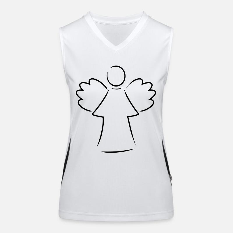 ange Débardeur respirant contrasté Femme