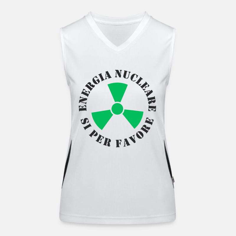 Kernkraft, Ja bitte Funktionelles Kontrast-Tank Top für Frauen