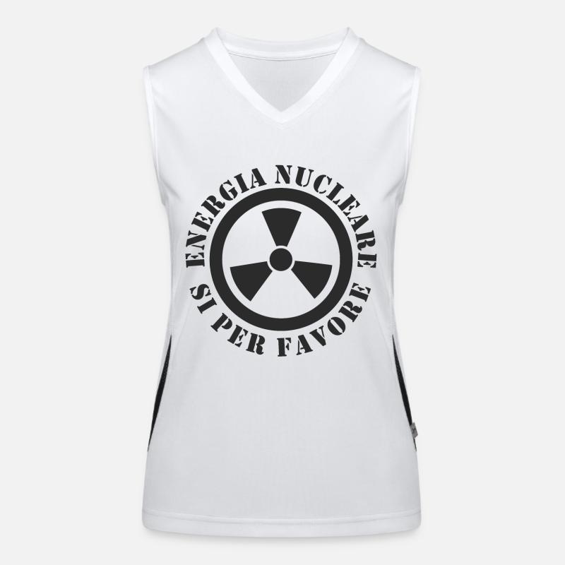 Kernkraft, Ja bitte Funktionelles Kontrast-Tank Top für Frauen