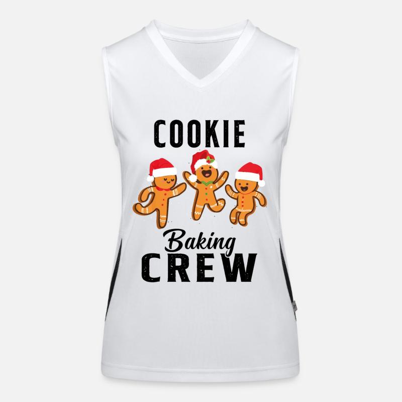 Cookie Baking Crew Cookie Geschenk Funktionelles Kontrast-Tank Top für Frauen