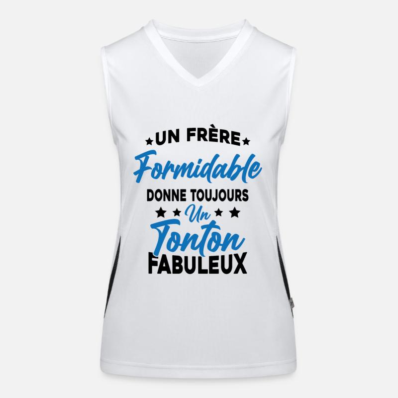Un Frère Formidable - Un Tonton Fabuleux Débardeur respirant contrasté Femme