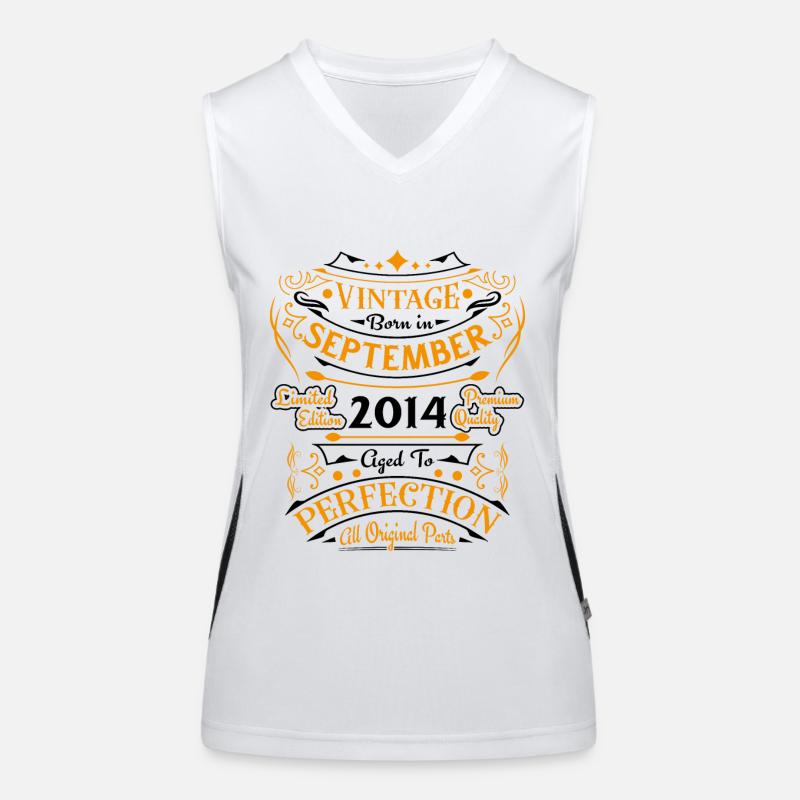 September 2014 Originelle Geschenkidee zum Geburtstag Funktionelles Kontrast-Tank Top für Frauen