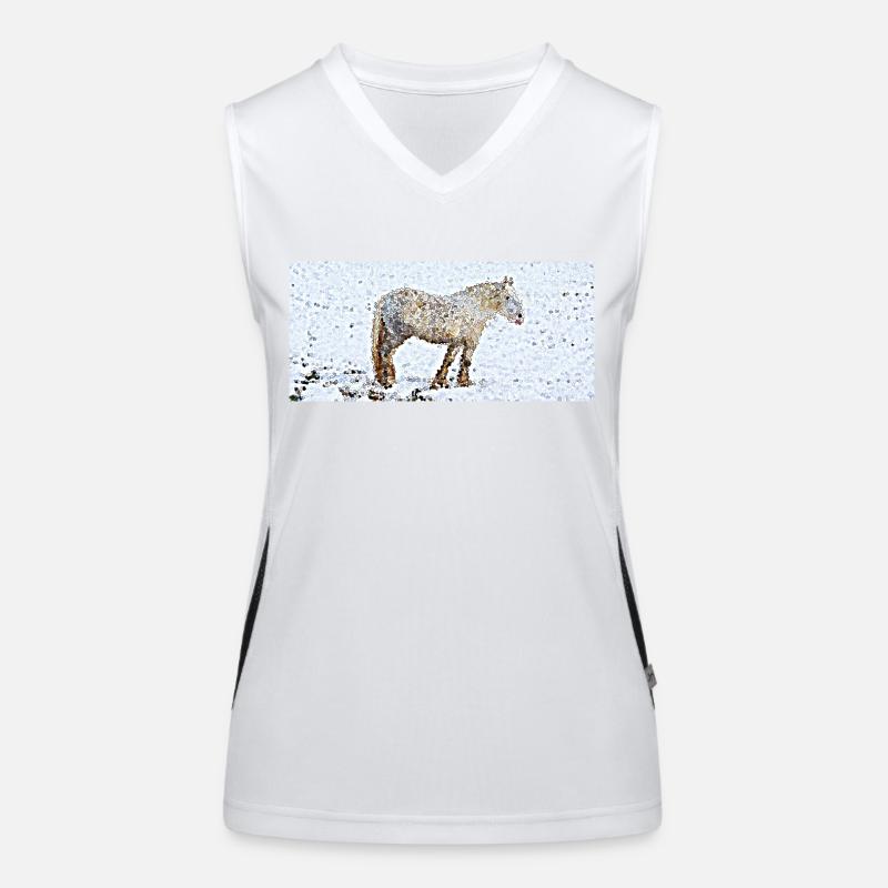The draft mare Women's Functional Contrast Tank Top