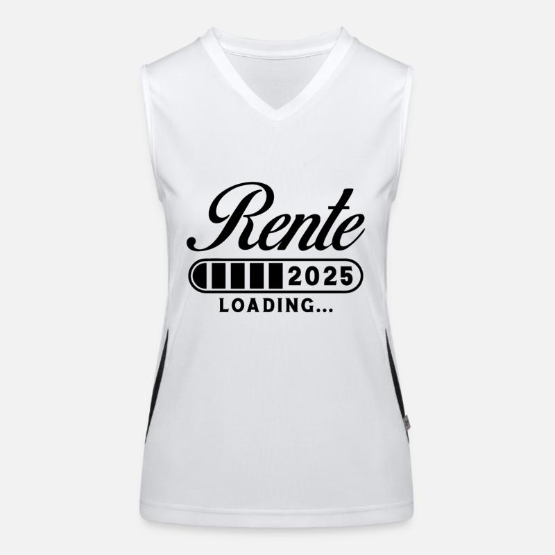 Rente 2025 Loading Funktionelles Kontrast-Tank Top für Frauen