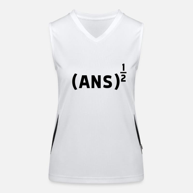 ANS 1/2 Débardeur respirant contrasté Femme