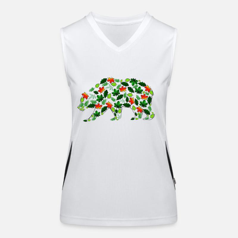 Leaf Bear Women's Functional Contrast Tank Top